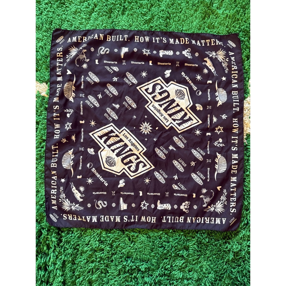 Keen‎ Utility x LA Kings NHL Bandana Shoeteria American Built Black Scarf (B)